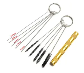Uouteo 424602846286 Airbrush Cleaning Kit Spray Gun Repair Tool Including 5 Pcs Cle #2