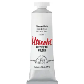 10111 Utrecht Artistsft Oil Paint - Titanium White 37 Ml Tube