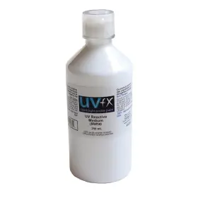 242508770 Uvfx Black Light Medium 250ml Matte White 8.45 Fl Oz Pack Of 1