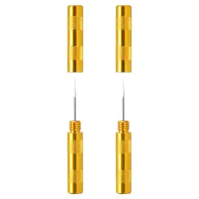 Uxcell 679134447267 2pcs Air Brush Needle Cleaning Tool Wash Spray Repair