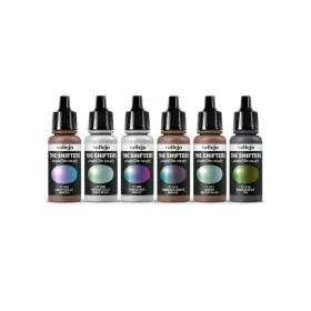 Vallejo 101234567970 - The Shifters Galaxy Dust Set Of 6 Metallic Acrylic Airbrush Colou