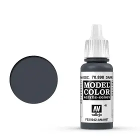 Vallejo 213456789591 Dark Sea Blue Model Color Paint 17ml