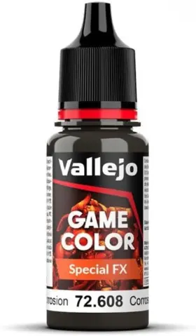 29234 Vallejo - Game Color Special Fx Corrosion 18 1 Fl Oz Pack Of