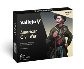 Vallejo 70256 - American Civil War Acrylic Paint Set Model Color Figure S