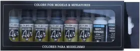 71165 Vallejo Rlm I Set 4.56 Fl Oz Pack Of 1 Luftwaffe Pre-war To 1941 17ml