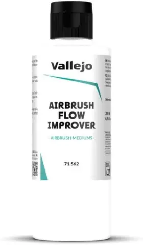71562  Vallejo Airbrush Flow Improver 200ml Acrylic Paint Thinner For Smooth Finish