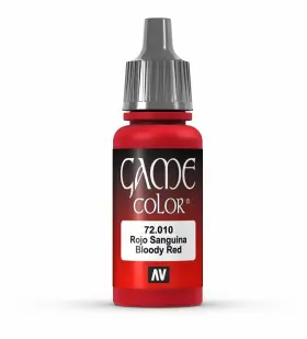 72010 Vallejo Game Color Bloody Red Paint 17ml 0.6 Fl Oz Pack Of 1