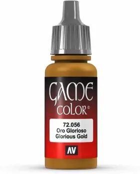 72056 Vallejo Game Color Glorious Gold Paint 0.57 Fl Oz Pack Of 1