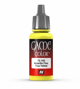 72103 Vallejo - Game Color Fluorescent 0.58 Fl Oz Pack Of 1 Yellow