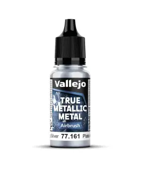 77161 Vallejo True Metal Airbrush Sterling Silver 18ml -