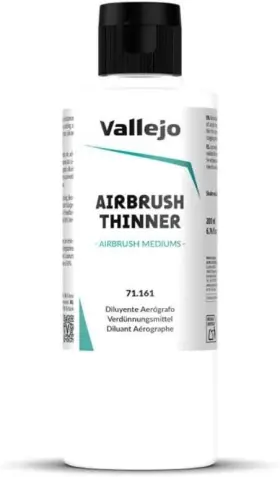 Vallejo 798256025518 - Airbrush Thinner For 6.8 Fl Oz Pack Of 1 200ml
