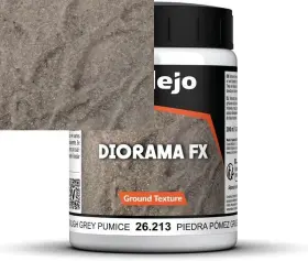 Vallejo 885312028726 - Diorama Fx Ground Textures Rough 6.76 Fl Oz Pack Of 1 Grey