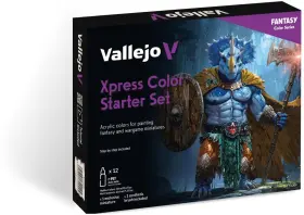 Vjp72209 Vallejo Game Air Acrylic Paint Xpress Color - Set Of 12 Multicoloured