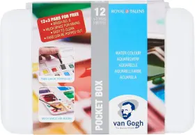 Rt20808632 Van Gogh Watercolor 1 Count Pack Of 12 3 General Plastic Pocketbox