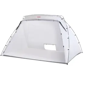 Vevor 840281577200 Portable Paint Booth Larger Spray Tent With Built-in Floor And Mes
