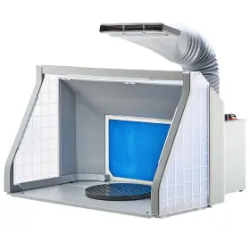 Pbspqf563336ctrom Vevor Airbrush Spray Booth Dual-fans Portable Hobby Paint