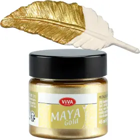 123290234 Viva Decor Maya Gold 1.52 Fl Oz - Shiny Pack Of 1