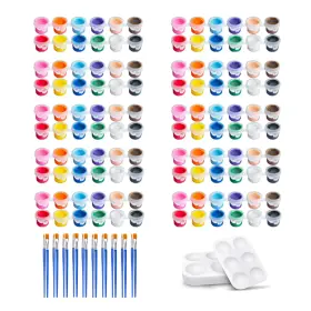 Ylth002 Vivixin 150pcs Mini Acrylic Paint Set 10 0.08 Fl Oz Pack Of 150 12 Colors