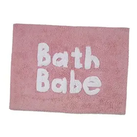 Westpoint Home 028828654427 Babe Bath Rug 17 Inch W X 24 L Orchid Pink/white