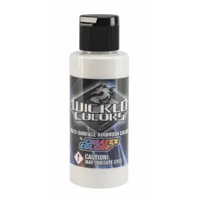 00w30102 Wicked Colors Createx W301 Pearl White 2oz. 1 Count Pack Of