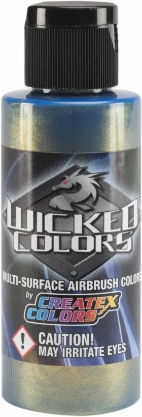 00w35302 Wicked Colors Createx W353 Pearl Fastback Green 2 Fl Oz Pack Of 1