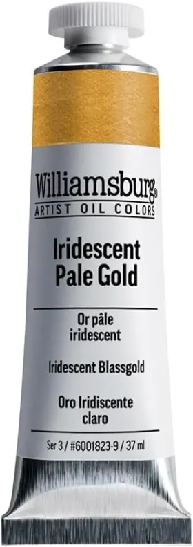 Wb60018239 Williamsburg Artist Oil Colors 1.25 Fl Oz Pack Of 1 Iridescent Pale Gold