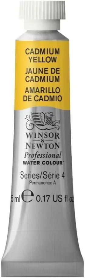 0102108 Winsor & Newton And Professional Water Colour 1 Count Pack Of Cadmium Yellow