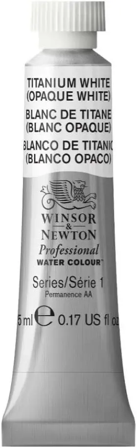 0102644 Winsor & Newton And Professional Water Colour 1 Count Pack Of Titanium White