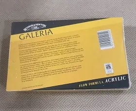 Winsor & Newton 012572010054 And Galeria Acrylic Paint 6 X 2 Fl Oz Tube Set Brand New #2