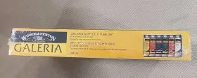 Winsor & Newton 012572010054 And Galeria Acrylic Paint 6 X 2 Fl Oz Tube Set Brand New #3