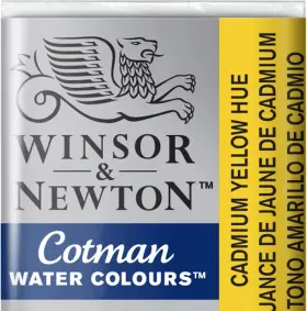 0301109 Winsor & Newton And Cotman Watercolor 1 Count Pack Of Cadmium Yellow Hue