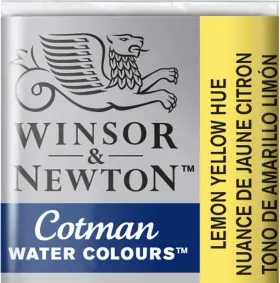 0301346 Winsor & Newton And Cotman Watercolor 1 Count Pack Of Lemon Yellow Hue