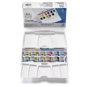 0390373 Winsor & Newton 1 Count Pack Of Lemon Yellow Hue Cadmium Red Pale Permanent Rose