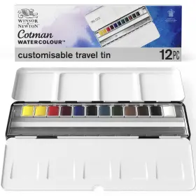 0390453 Winsor & Newton And Cotman Watercolor Paint Set 0.16 Fl Oz Pack Of 1 Multi