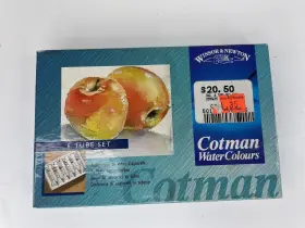 0390635 Winsor & Newton And Cotman Water Colours Paint Set Of 6 8ml Tubes #ab6 #2