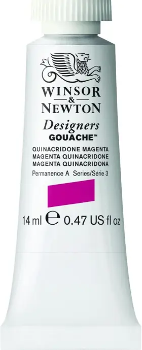 0605550 Winsor & Newton And Designers 0.47 Fl Oz Pack Of 1 Quinacridone Magenta