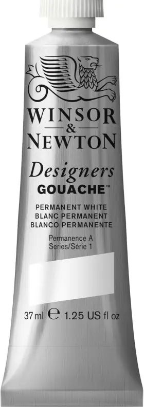 0614512 Winsor & Newton And Designers Gouache 1.25 Fl Oz Pack Of 1 Permanent White