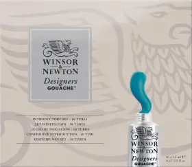 0690173 Winsor & Newton And Designersft 10 Count Pack Of 1 Blue Green Ivory White