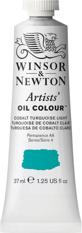 1214191 Winsor & Newton And Artistsft Oil 1.25 Fl Oz Pack Of 1 Cobalt Turquoise Light