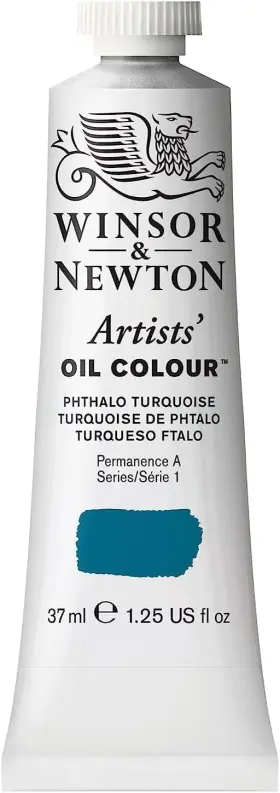 1214526 Winsor & Newton And Artistsft Oil Color 1.25 Fl Oz Pack Of 1 Phthalo Turquoise