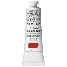 1214657 Winsor & Newton And Artistsft Oil 1.25 Fl Oz Pack Of 1 Transparent Maroon