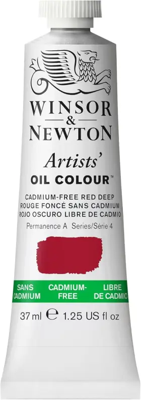 1214895 Winsor & Newton And Artistsft Oil 1.25 Fl Oz Pack Of 1 Cadmium-free Red Deep