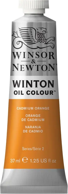 1414089 Winsor & Newton And Winton Oil Color 37ml 1.25 Fl Oz Pack Of 1 Cadmium Orange