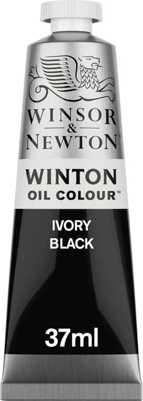 1414331 Winsor & Newton And Winton Oil Color 37ml 1.25 Fl Oz Pack Of 1 Ivory Black