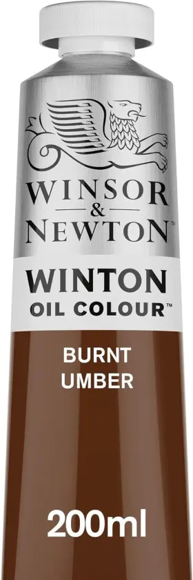 1437076 Winsor & Newton And Winton Oil Color 200ml 6.75 Fl Oz Pack Of 1 Burnt Umber