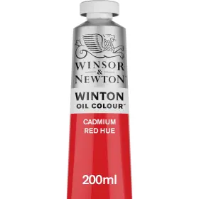 1437095 Winsor & Newton And Winton Oil Color 6.76 Fl Oz Pack Of 1 Cadmium Red Hue