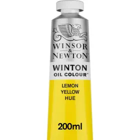 1437346 Winsor & Newton And Winton Oil Color 6.75 Fl Oz Pack Of 1 Lemon Yellow Hue