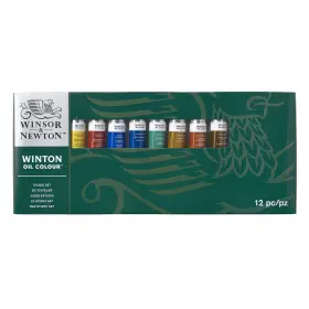 Winsor & Newton 1490691 And Winton Oil Color Paint 8.4 Fl Oz Pack Of 1 Blue Red White