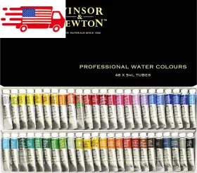 18809818 Winsor & Newton Windsor And Artists Water 5ml Tube 12c Set Japan Import