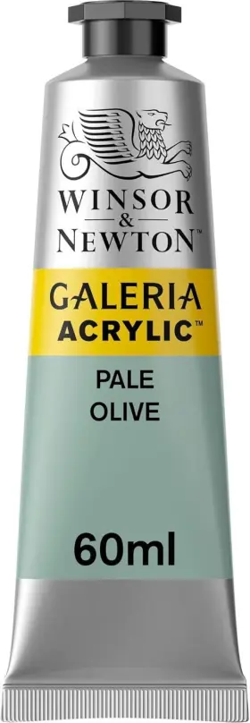 2120435 Winsor & Newton And Galeria Acrylic Color 60ml 2-oz Tube Pale Olive